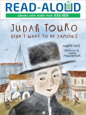 cover image of Judah Touro Didn't Want to be Famous